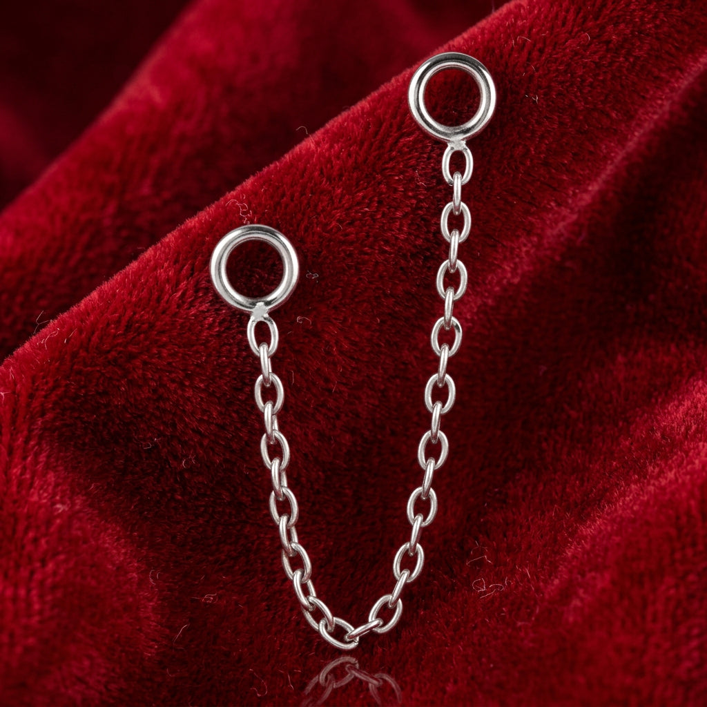 Titanium Single Connector Chain