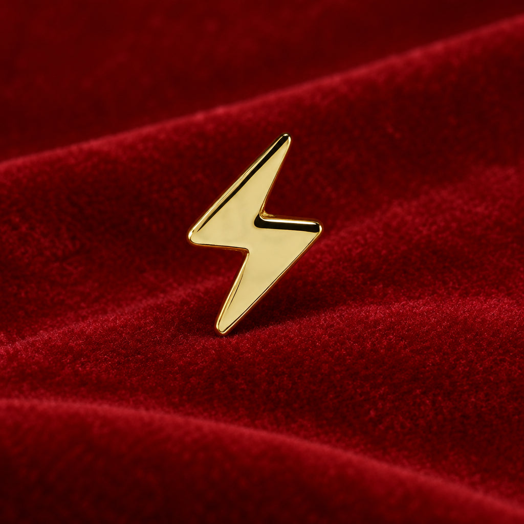 18kt Yellow Gold Flash