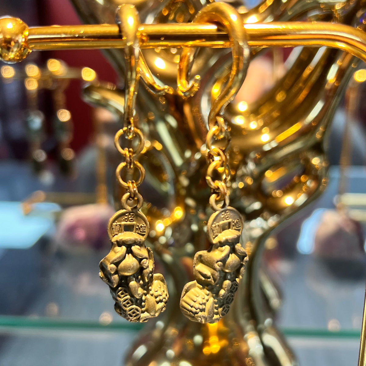 Pixiu Lucky Ear Hangers