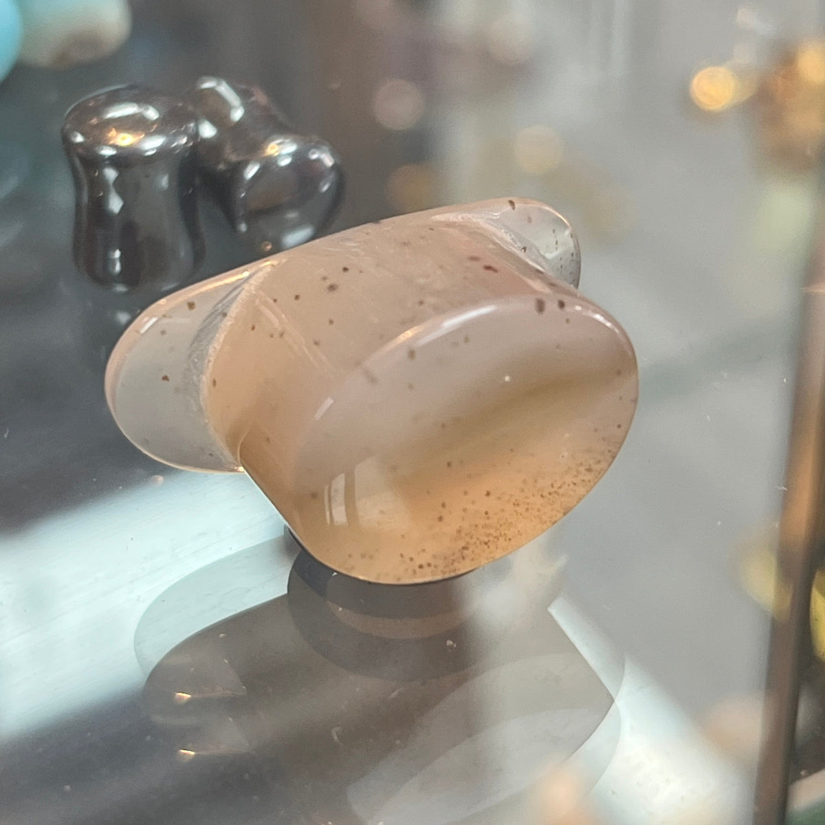 Nabati Agate Large Labret- Evolve Body Jewelry