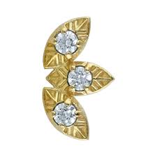 18kt Gold Noble Fan- Anatometal