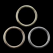 18kt Gold Seam Rings- Anatometal