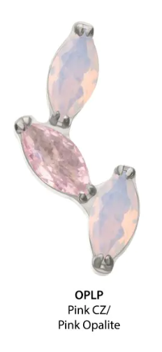 3 Gem Marquise Vine With Opalite And CZ TL- Invictus