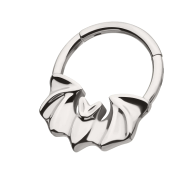 Titanium Flying Bat Front Facing Clicker- Invictus