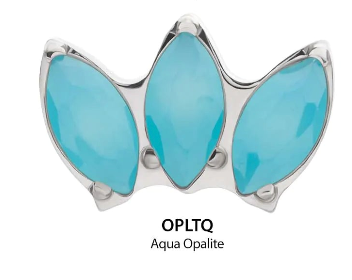 3 Gem Opalite Marquise Fan TL- Invictus