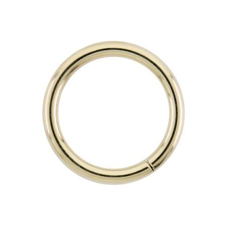 14kt Gold Seam Rings- Anatometal