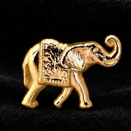 14kt Gold Elephant- Body Gems