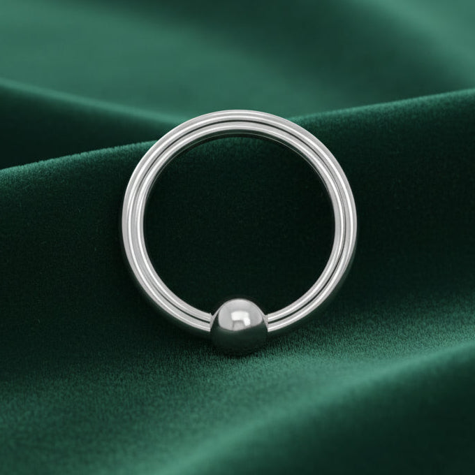 Steel Fixed Bead Rings