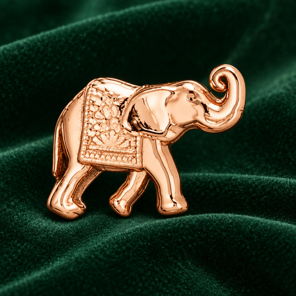 14kt Gold Elephant- Body Gems