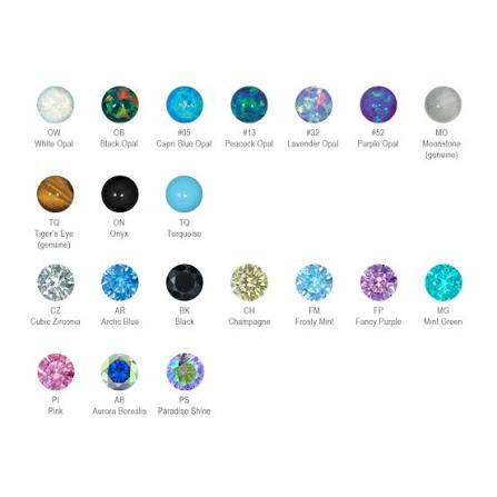 Titanium Bezel Set Synthetic Opal TL- NeoMetal