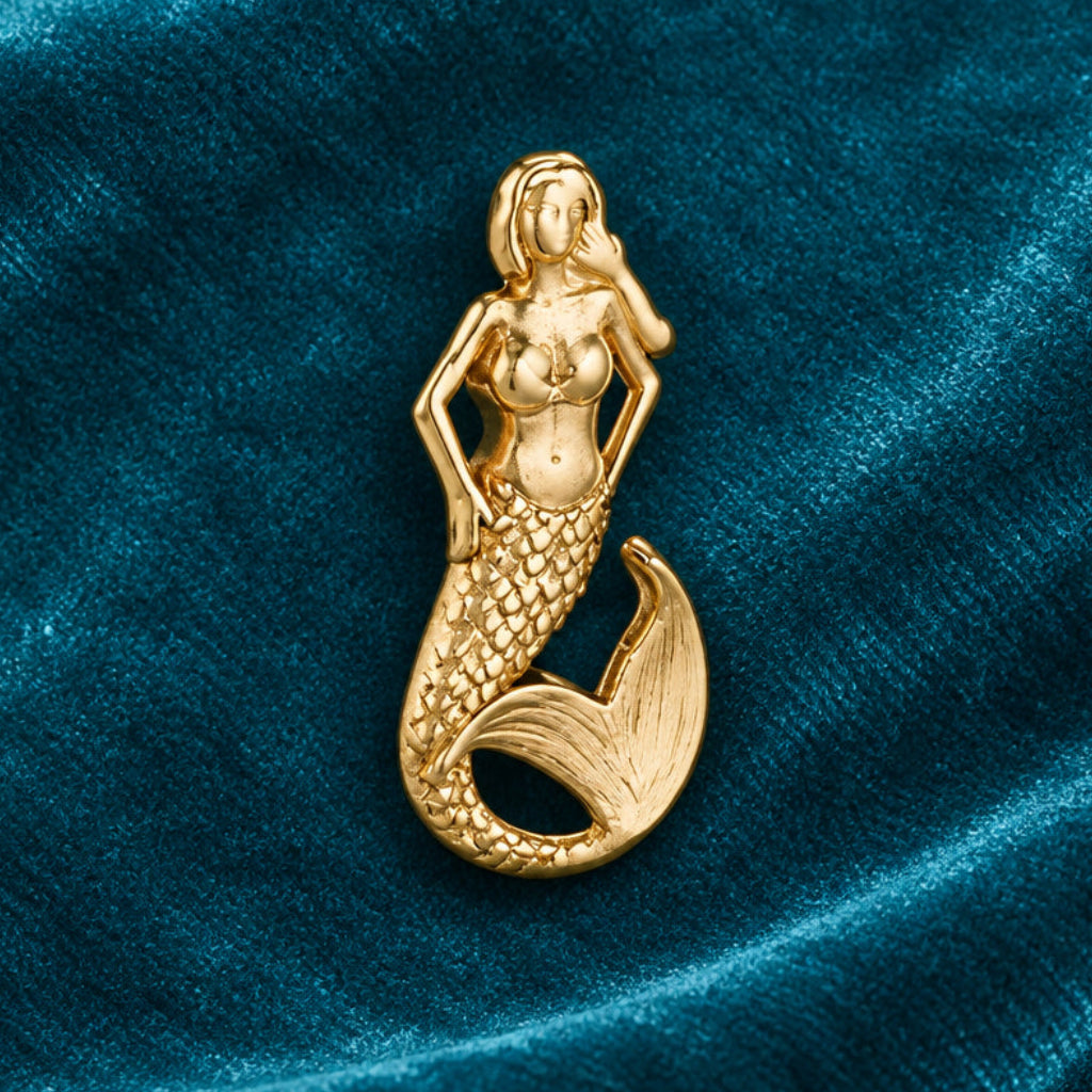 14kt Gold Mermaid- Body Gems